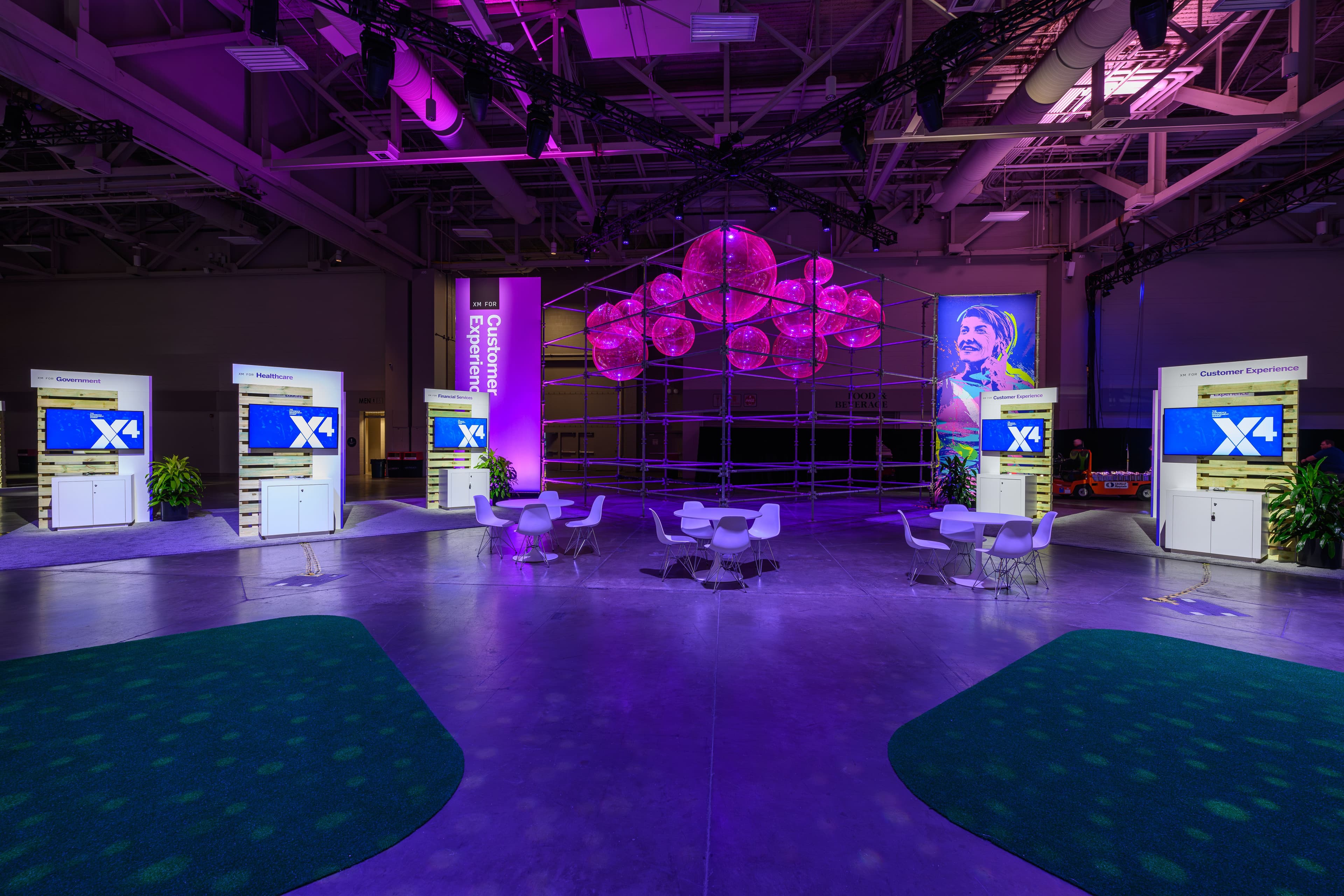 LMG Illuminates Qualtrics Event with Innovative Lighting Solutions